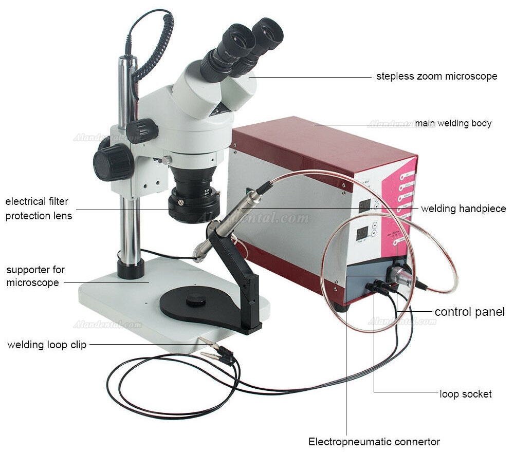 Aixin AX-AWM1 Dental Argon-arc Spot Welding Machine Welder Unit Equipment